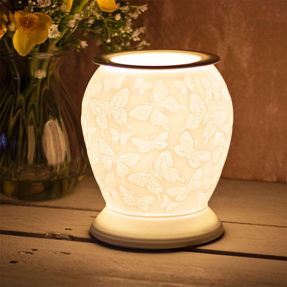 Desire Aroma Ceramic Butterflies Electric Wax Melt Warmer Extra Image 1
